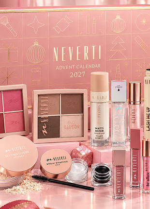 Жіночий подарунковий набір neverti адвент-календар 2027