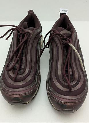Жіночі кросівки nike air max 97 (бордові / марсала, р. 37.5)