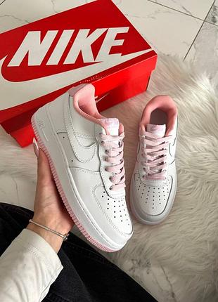 Nike air force 1 low white pink 4