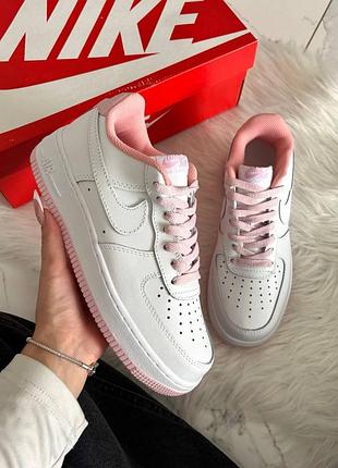 Nike air force 1 low white pink 2