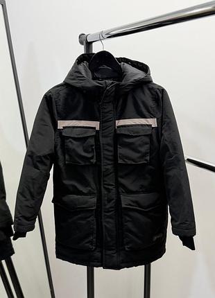 Пухова парка zara 140см
