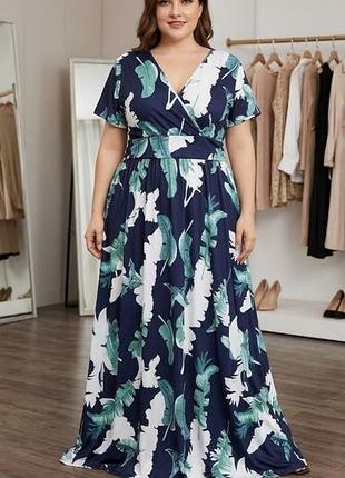Платье миди xl,xxl