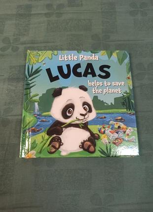 Эко книжка для детей «little panda lucas# save the planet» от бренда history &amp; heraldry