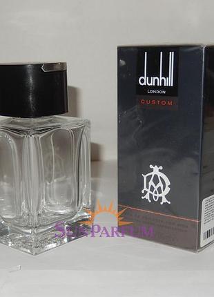 Пустой флакон от духов alfred dunhill custom 100 мл, вместе с упаковкой