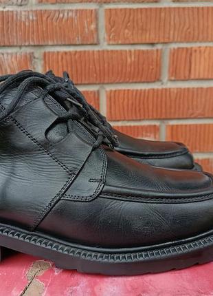 Мужские кожаные ботинки/мокасины в стиле paraboot стелька 28 см