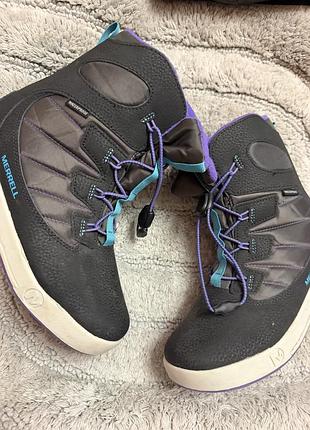 Соботи для дівчинки merrell 35/36 р.( уст 23/23.5 см,водонепроникні
