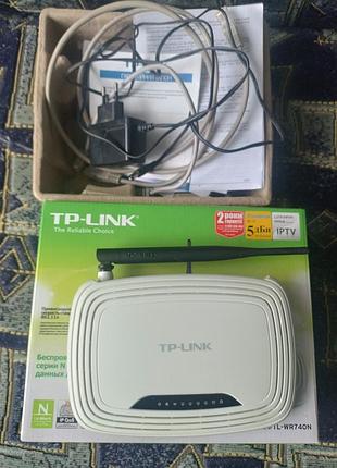 Маршрутизатор(роутер)tp-link , wi-fi  300 мбіт/с