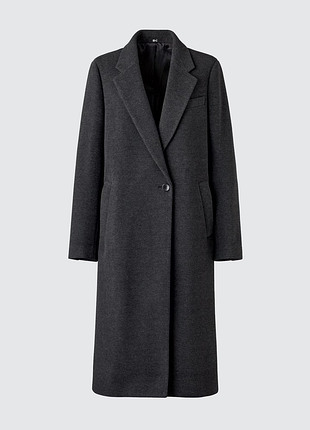 Пальто длинное uniqlo (479666)