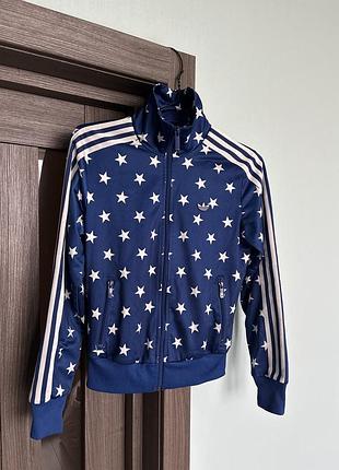 Олімпійка adidas originals stars синя розмір s