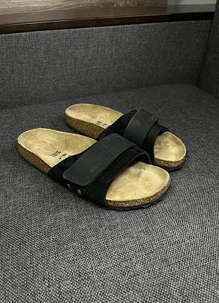 Шльопанці жіночі birkenstock oito чорні, розмір 39