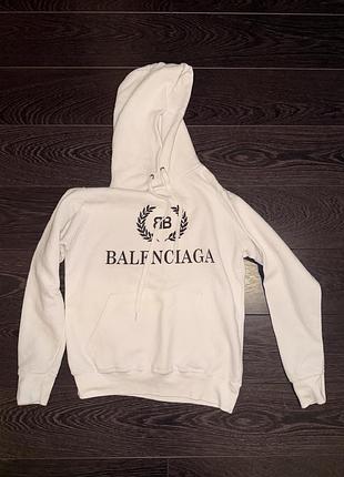 Светр жіночий balenciaga білий худі