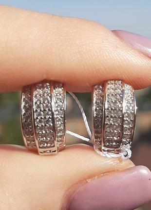 Серьги из серебра