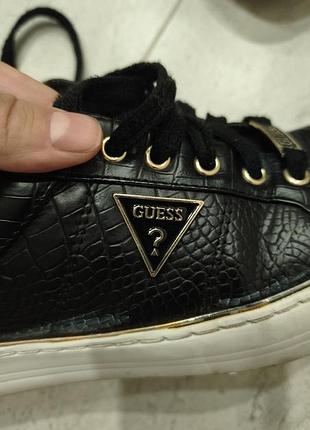 Кеди жіночі guess чорні 3