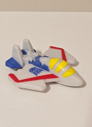 Фигурка старскрима (starscream) из серии mcdonald’s happy meal 2018 года,