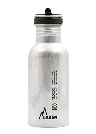 Бутылка для воды laken basic alu bottle 0,6l metal 0.6l