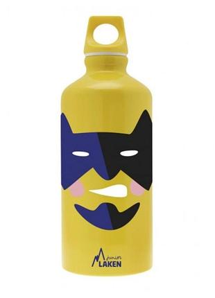 Бутылка для воды laken aluminium bottle 0,6l futura cap superhero