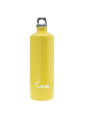 Бутылка для воды laken futura 0.75 l yellow/grey cap 0.75l