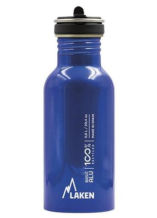 Бутылка для воды laken basic alu bottle 0,6l blue 0.6l