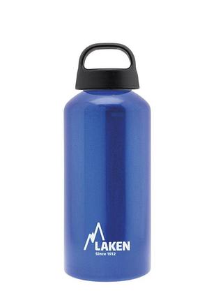 Бутылка для воды laken classic 0.6 l blue