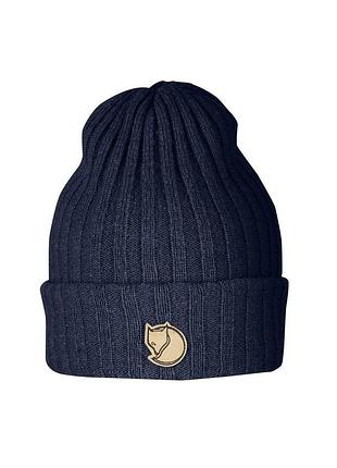 Шапка fjallraven byron hat dark olive/taupe one size 90 г, шапка, 3 місяці, 100% вовна, one size, швеція