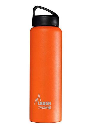 Термобутылка laken classic thermo 1l orange