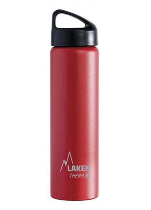 Термобутылка laken classic thermo 0,75l red