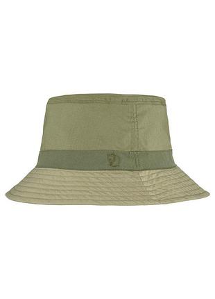 Панама fjallraven reversible bucket hat sand stone/light olive l