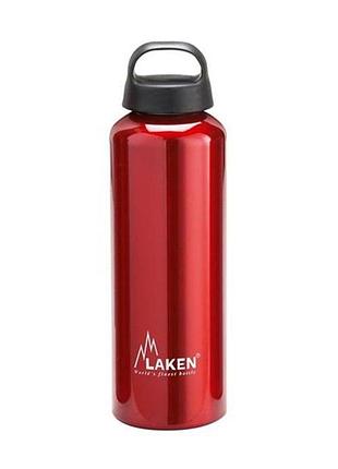 Бутылка для воды laken classic 0.75 l red
