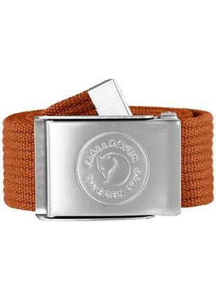 Пояс fjallraven 1960 logo belt terracotta brown