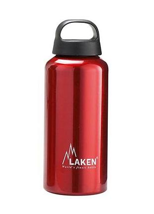 Бутылка для воды laken classic 0.6 l red