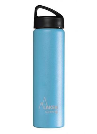 Термобутылка laken classic thermo 0,75l cyan