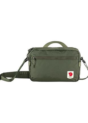 Сумка через плечо fjallraven high coast crossbody mountain green