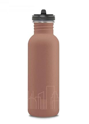 Бутылка для воды laken basic steel bottle drinklife 0,75l city 0.75l
