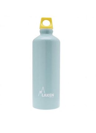 Бутылка для воды laken futura 1 l light blue/yellow cap 1l
