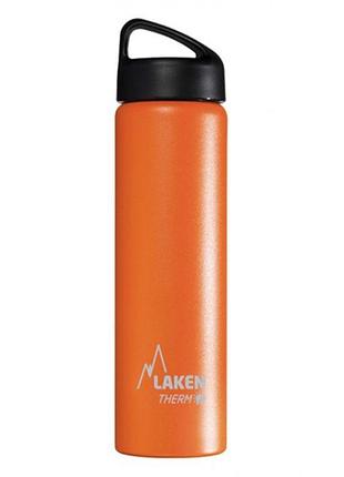 Термобутылка laken classic thermo 0,75l orange