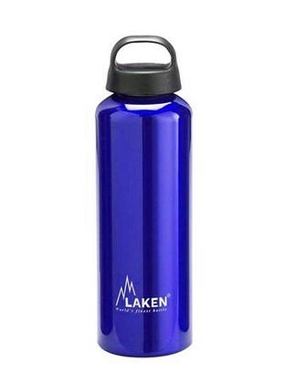 Бутылка для воды laken classic 0.75 l blue
