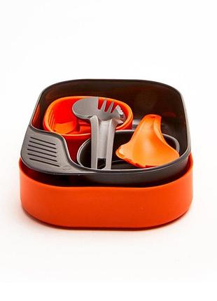 Набор посуды wildo camp-a-box duo light orange
