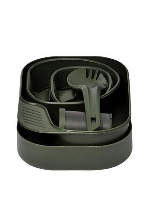 Посуд wildo camp-a-box complete olive green