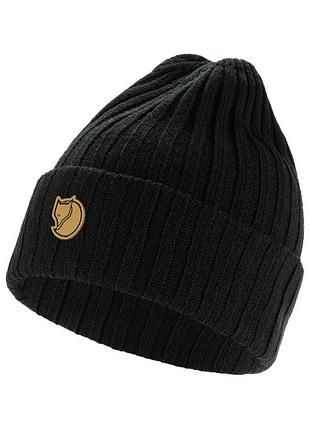 Шапка fjallraven byron hat dark olive/taupe one size 90 г, шапка, 3 місяці, 100% вовна, one size, швеція