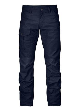 Брюки fjallraven nils trousers long dark navy xl/54 0.404, 3 місяці, сумішева тканина;поліестер;бавовна, повсякденні;для трекінгу, прямі, з кишенями,…