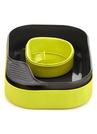 Посуда wildo camp-a-box basic lime