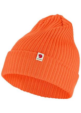 Шапка fjallraven fjallraven rib hat safety orange onesize