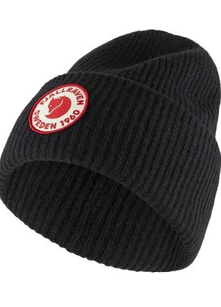 Шапка fjallraven 1960 logo hat black one size