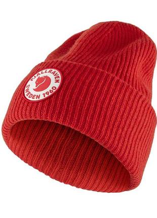 Шапка fjallraven 1960 logo hat true red one size