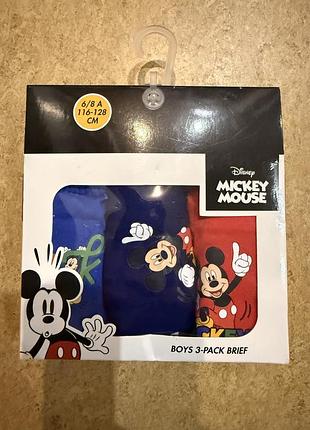 Труси для хлопчика disney mickey mouse, 3 шт.