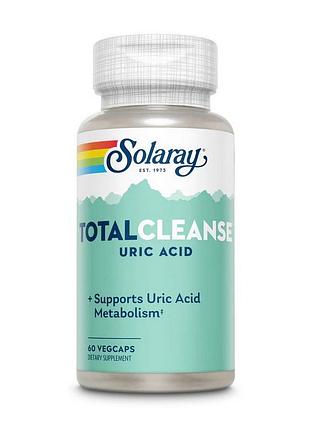 Комплекс для обмена мочевой кислоты с вишней и сельдереем в капсулах solaray total cleanse uric acid 60 капсул