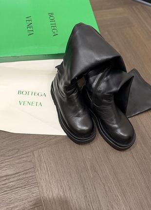 Ботфорти-панчохи жіночі bottega veneta чорні 35.5/36