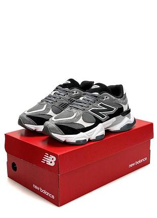 Чоловічі кросівки new balance 9060 grey black white