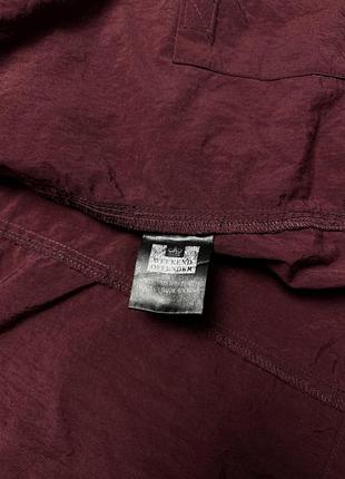 Weekend offender overshirt burgundy, розмір с 7