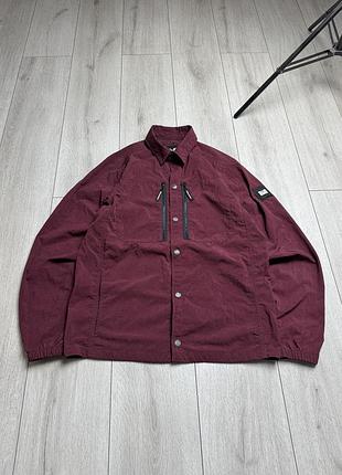 Weekend offender overshirt burgundy, розмір с 2